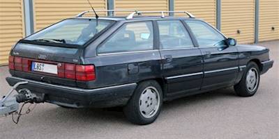 File:1990 Audi 100 Avant TDI rear.jpg - Wikimedia Commons