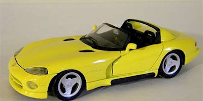 1996 Dodge Viper (Maisto) 1/24th scale diecast model ...