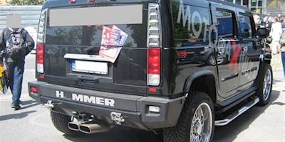 File:Hummer H2 rear - PSM 2009.jpg - Wikimedia Commons
