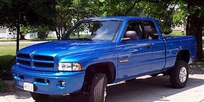 Blue Dodge Ram 2500 Truck