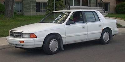 1992 Dodge Spirit Plymouth Acclaim