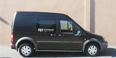 Black Ford Transit Connect