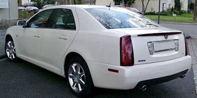 2008 Cadillac STS Rear