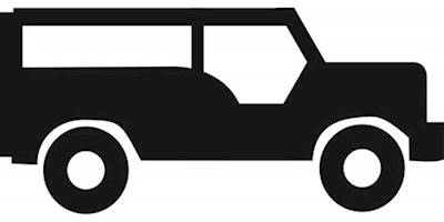 Jeep Silhouette Transparent Background
