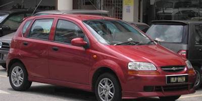 File:Chevrolet Aveo (first generation) (front), Serdang ...