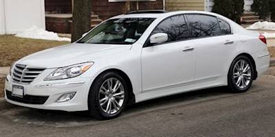 File:2013 Hyundai Genesis 3.8 sedan front left.jpg ...