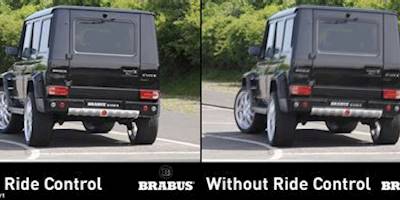 Brabus Ride Control Suspension For The Mercdes-Benz G-Class