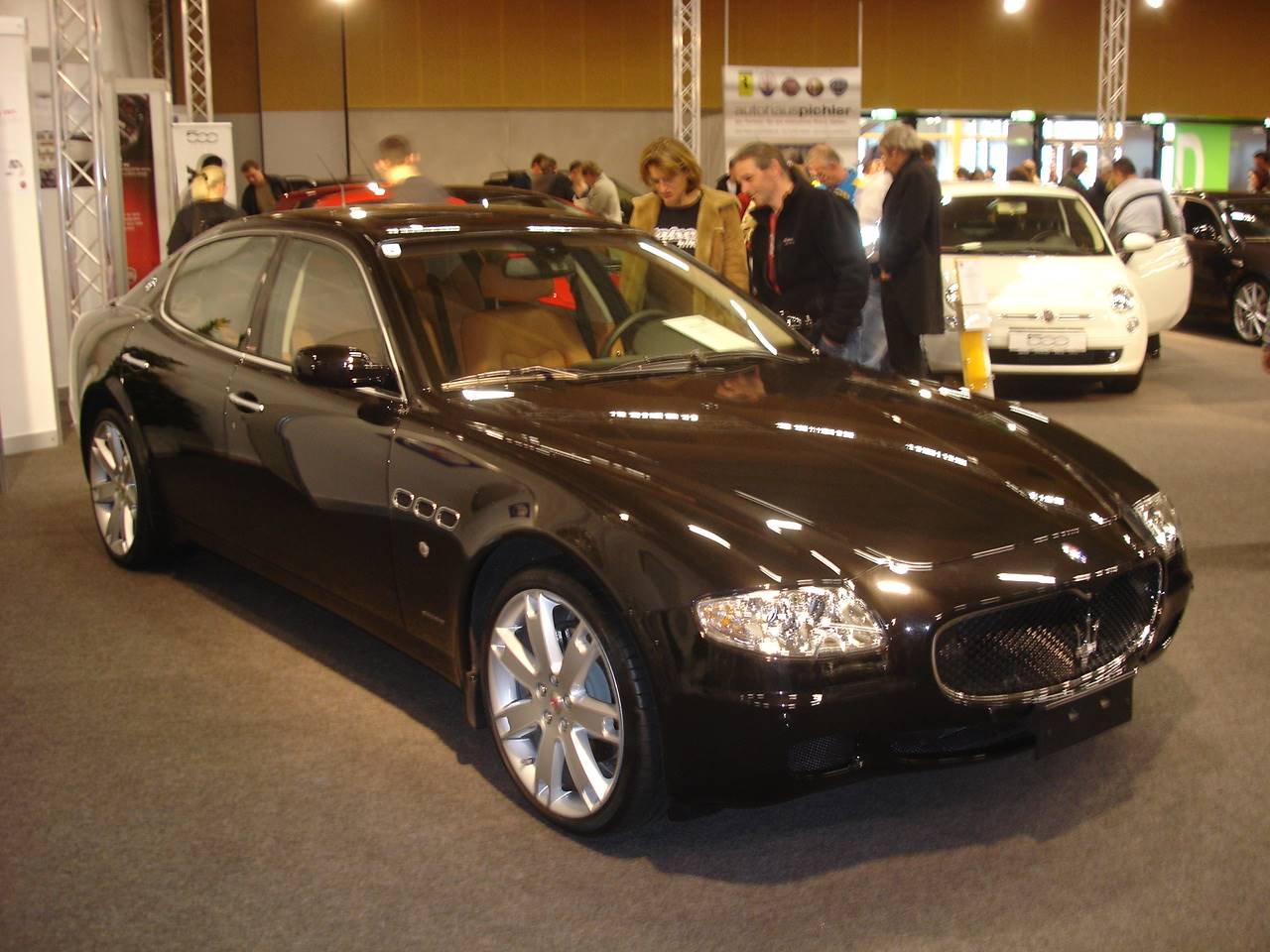 Brown maserati