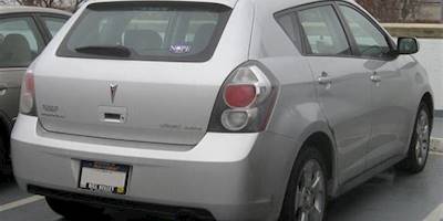 2009 Pontiac Vibe Rear