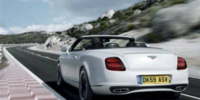 New 2011 Bentley Continental Supersports Convertible