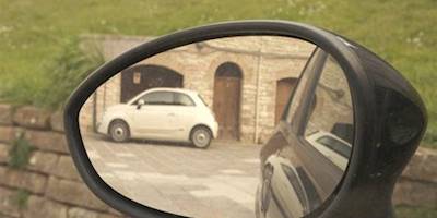 Fiat 500 Auto Mirror · Free photo on Pixabay