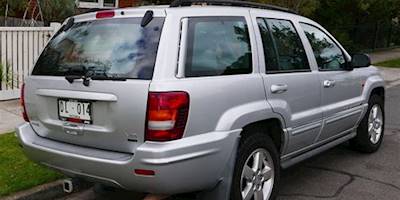 File:2004 Jeep Grand Cherokee (WG MY04) Overland wagon ...