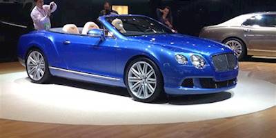 File:2013 Bentley Continental GT Speed convertible ...