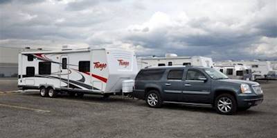 Images of GMC Yukon Towing Camper Trailer