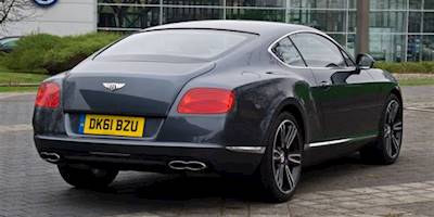 File:Bentley Continental GT V8 (II) – Heckansicht (3), 5 ...