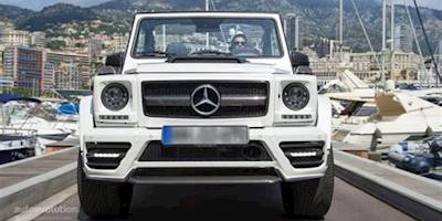 MERCEDES BENZ G-Class Cabrio with Mansory front fascia ...