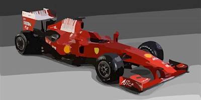 Ferrari Formula 1 Clip Art