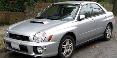 2002 Subaru Impreza WRX Sedan
