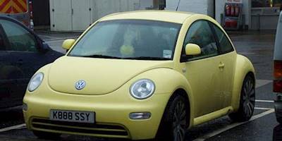 Yellow Volkswagen New Beetle