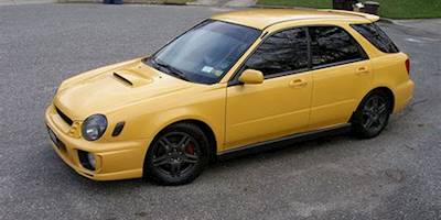 Subaru Impreza WRX 2003 Yellow