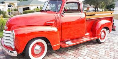 Old Classic Chevy Pickup Truck