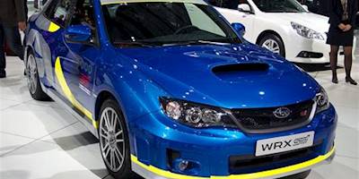 File:Geneva MotorShow 2013 - Subaru WRX STI.jpg ...