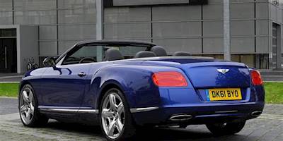 Datei:Bentley Continental GTC (II) – Heckansicht geöffnet ...
