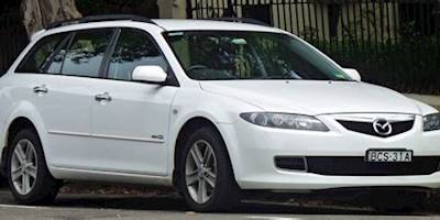 File:2006-2007 Mazda 6 (GY Series 2) MZR-CD station wagon ...