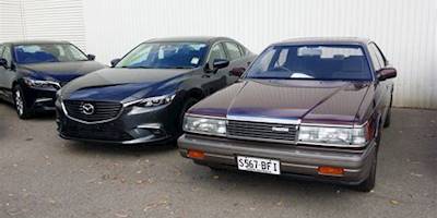 File:2015 Mazda 6 Touring 2.5L V's 1990 Mazda 929 V6i ...