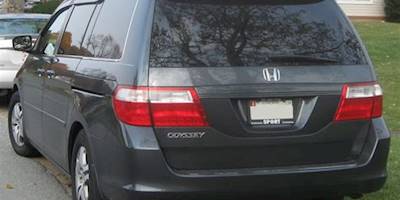 2007 Honda Odyssey Rear