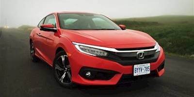 2016 Honda Civic Red Coupe Touring
