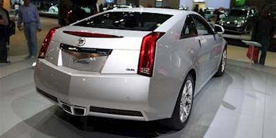 2011 Cadillac CTS Coupe Rear