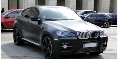 BMW X6 Matte Black