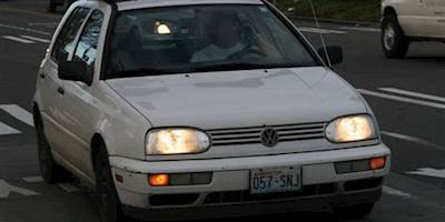 white 1993 Volkswagen Golf, WA 057-SNJ | a selfish ...