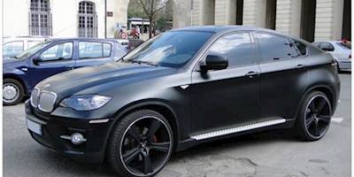 BMW X6 Matte Black