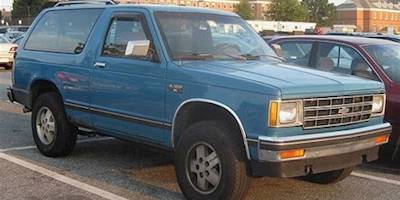 File:Chevrolet S-10 Blazer 2-door.jpg - Wikimedia Commons