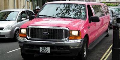 Pink Excursion | Stretched 2004 Ford Excursion Limousine 5 ...