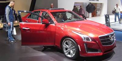 2014 Cadillac CTS Red