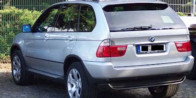 Silver 2005 BMW X5