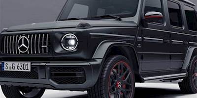 2018 Mercedes-AMG G63 Edition 1 is the Most Menacing G ...