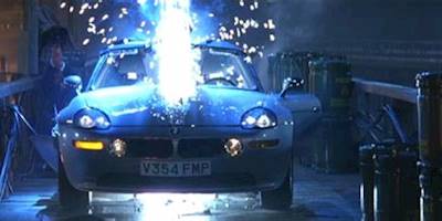 BMW Bond Car Cut in Half Movie