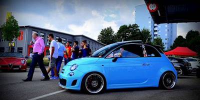 fiat 500 baby blue | D - 15 photography | Flickr