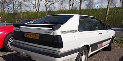 File:White 1985 AUDI COUPE GT 100KW.JPG - Wikimedia Commons