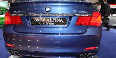 Genève '09: BMW Alpina B7 | GroenLicht.be