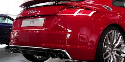 2014 Audi TTS Coupe 8S 2.0 TFSI Tangorot-Metallic Heckansi ...