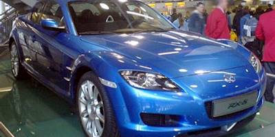 Royal Blue Mazda RX-8