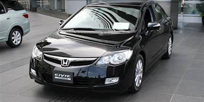 Black Honda Civic Hybrid