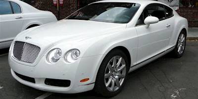 White Bentley Continental GT