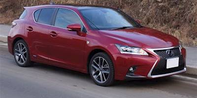 File:Lexus CT200h Fsport 2014 Front Japan.png - Wikipedia