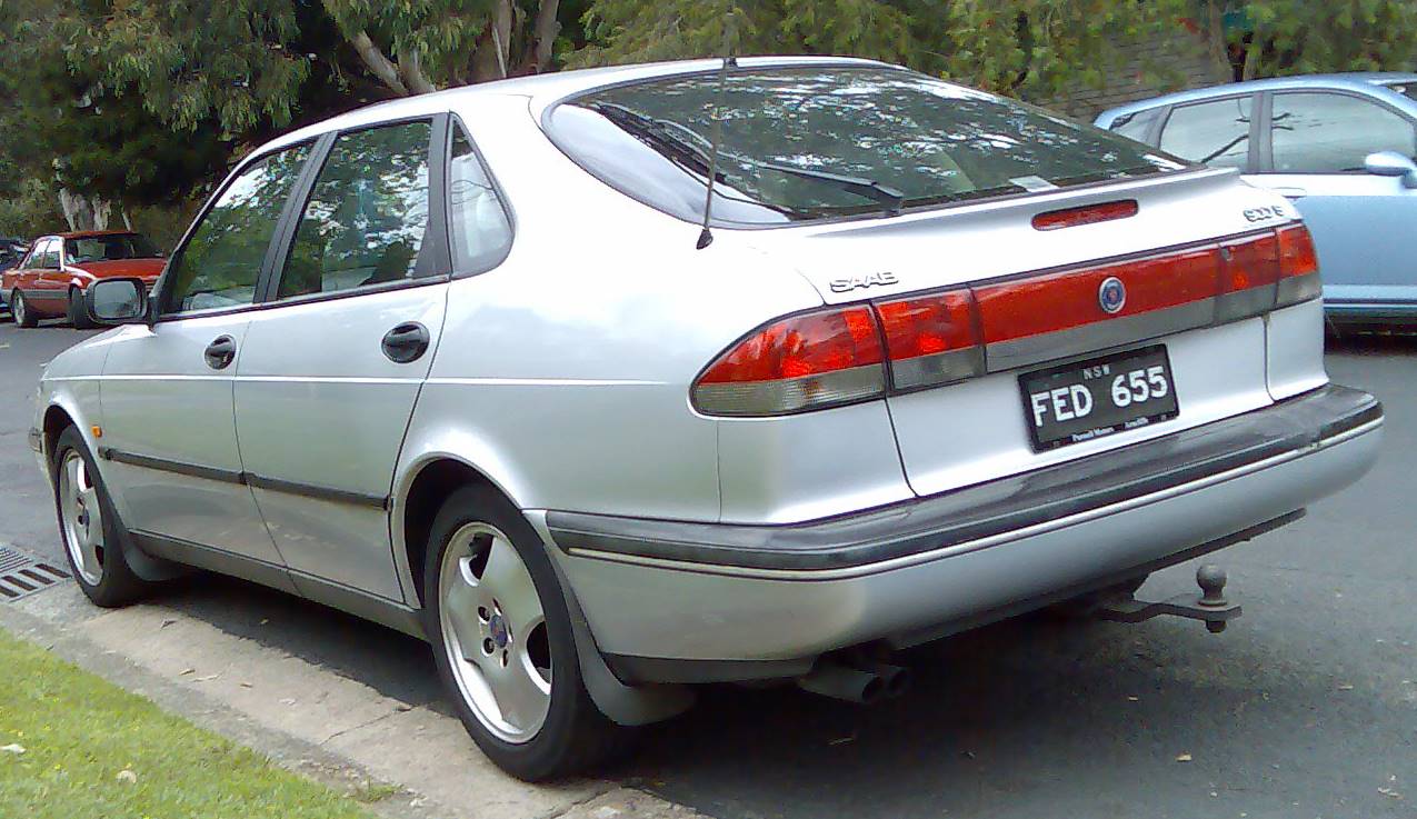 1996 saab 900s 2dr hatchback